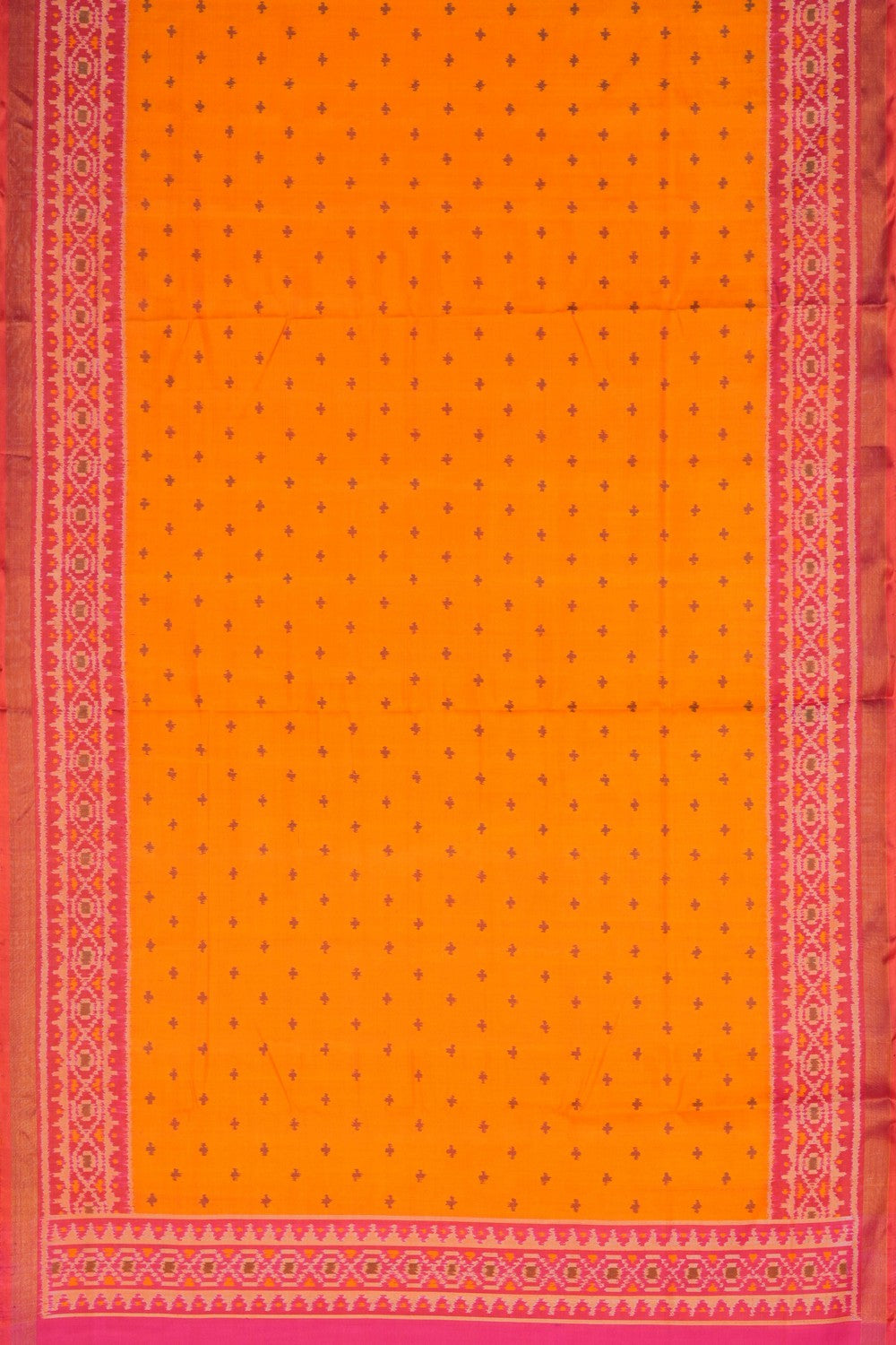 Image of Rajkot Patola Silk Unstitched Suit With Dupatta (3 Pcs Set)