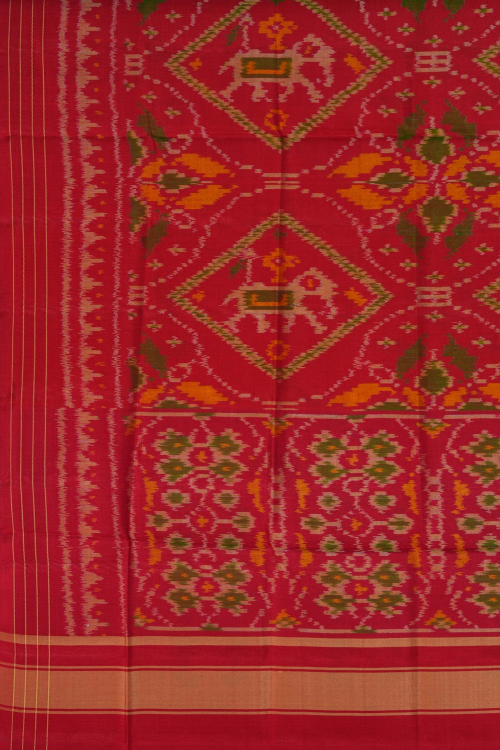 Image of Rajkot Silk Pink Dupatta