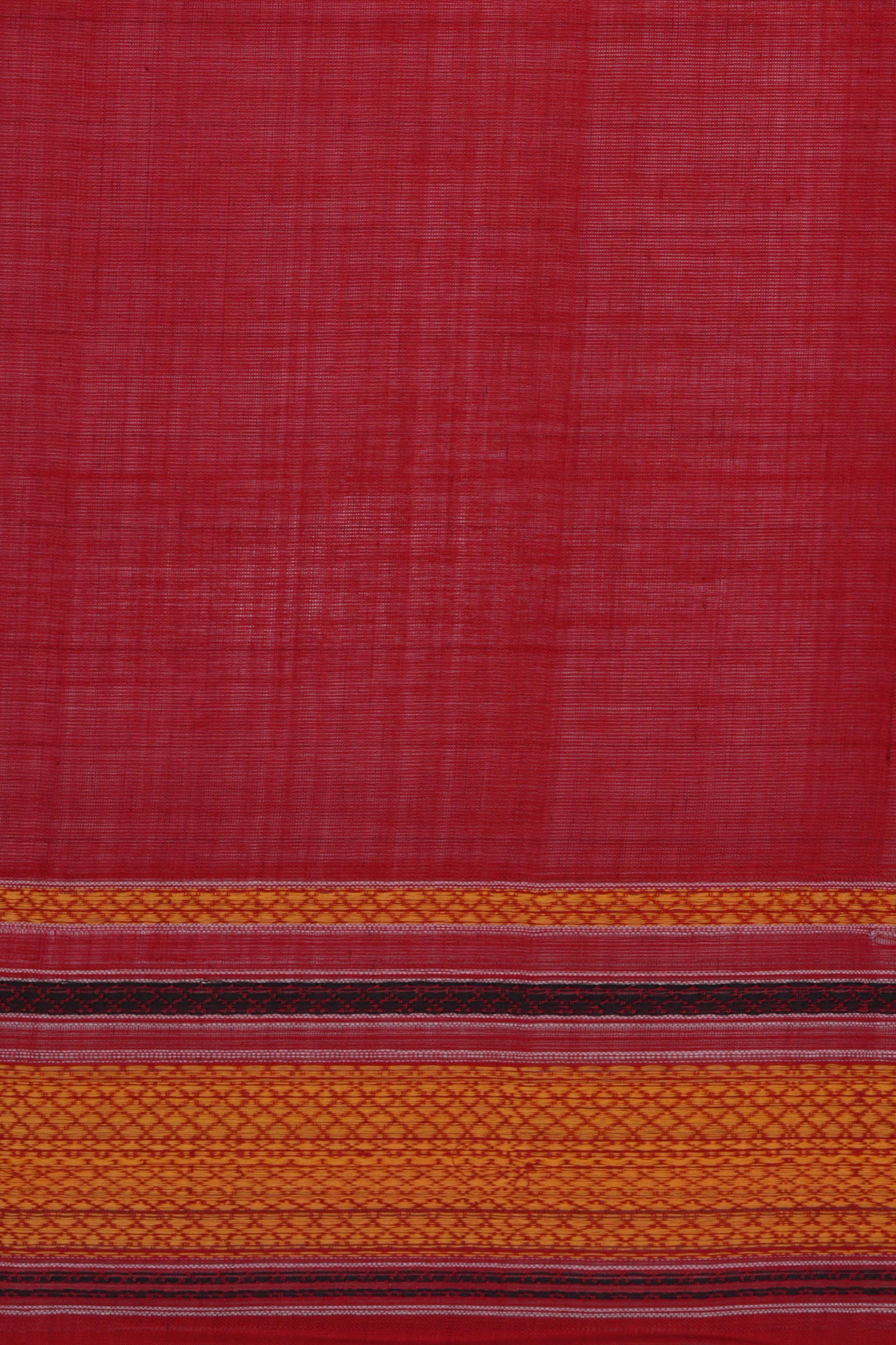 Image of Pochampally Ikat Kattam Pattern Saree