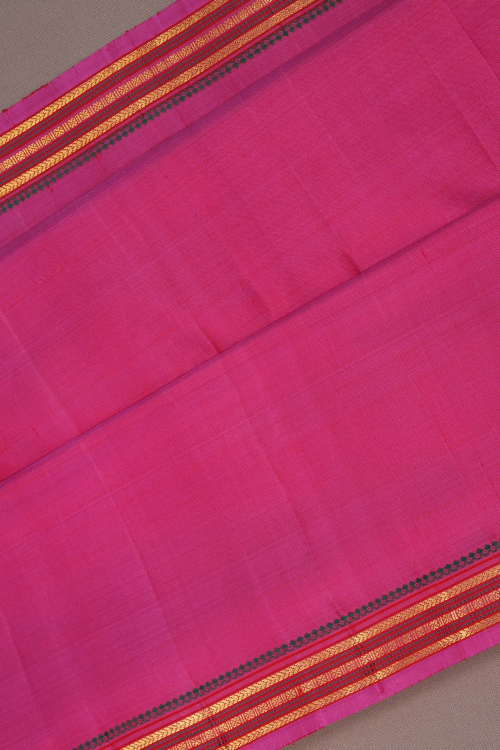 Image of Kanjivaram Silk Pink Saree