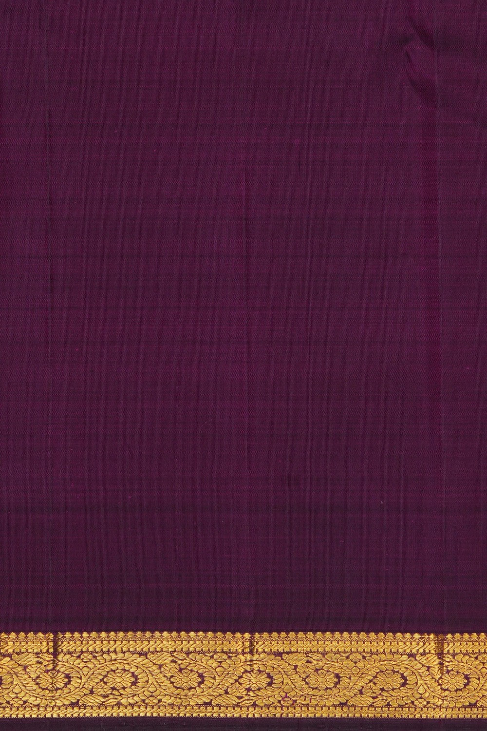 Image of Kanjivaram Silk Violet Saree