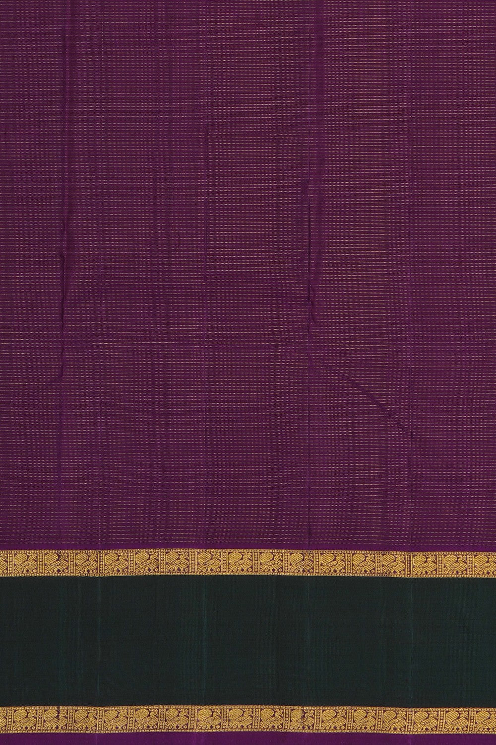 Image of Kanjivaram Silk Orange Saree