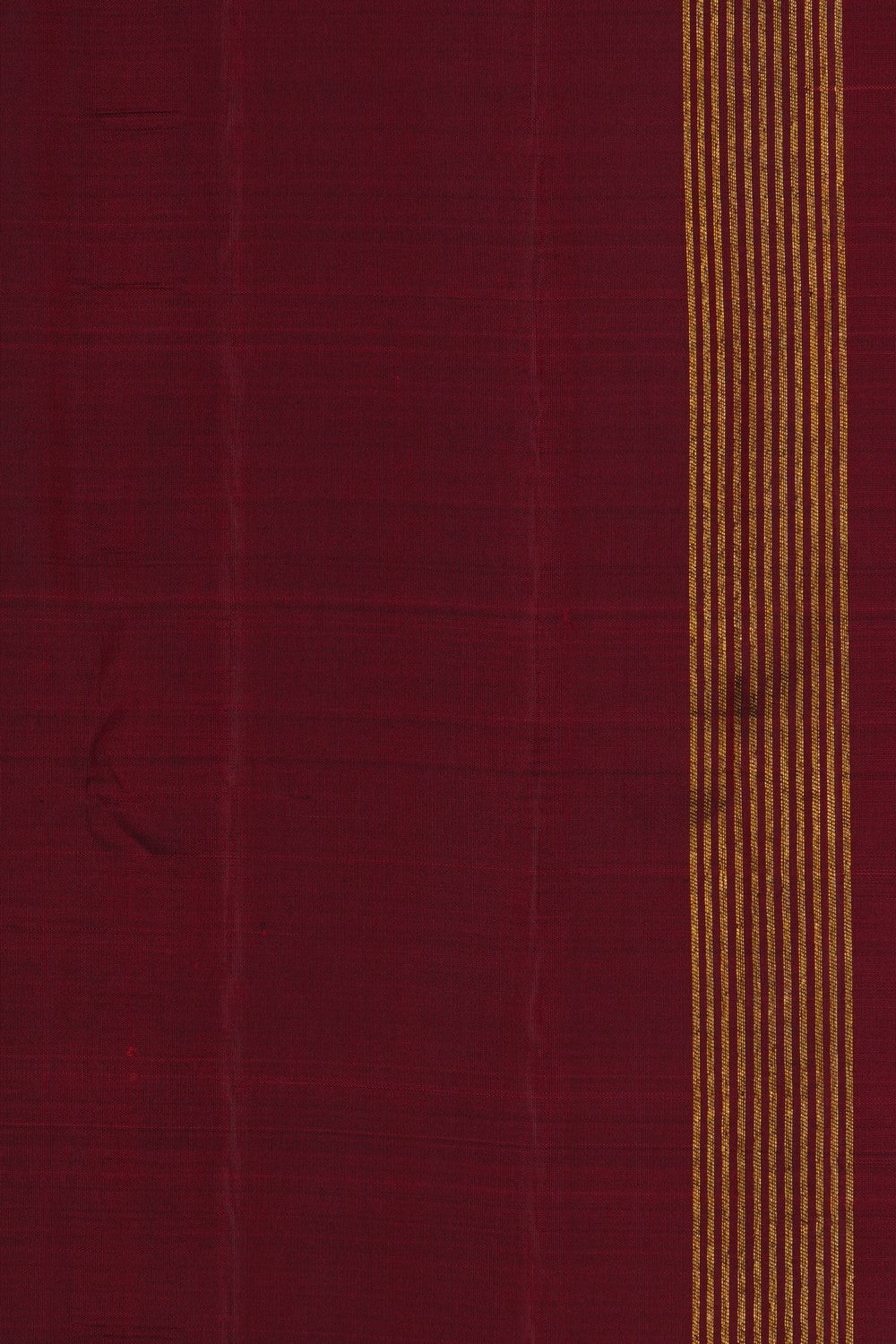 Image of Kanjivaram Silk Maroon Saree