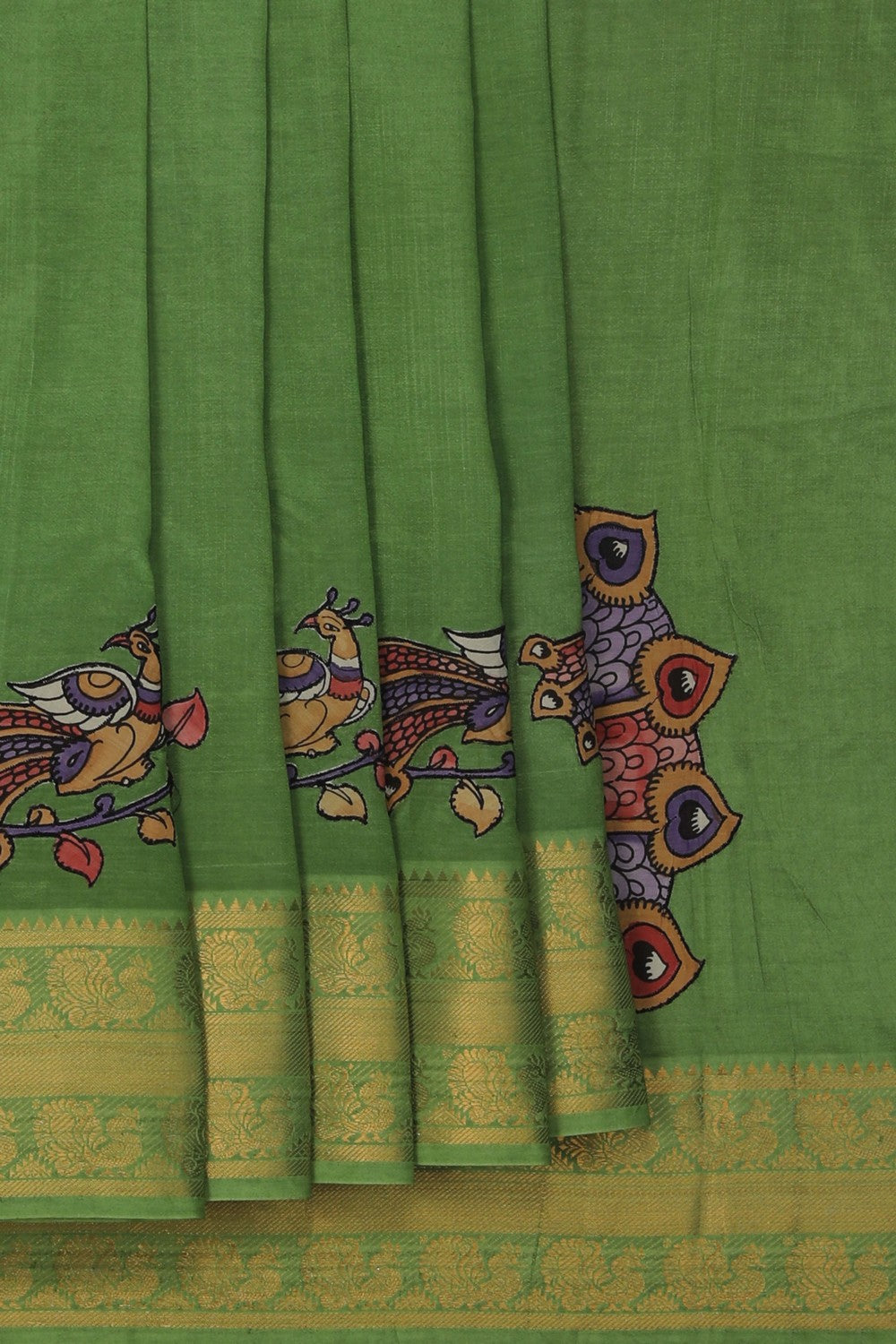 Image of An Appliqué Embroidery Saree