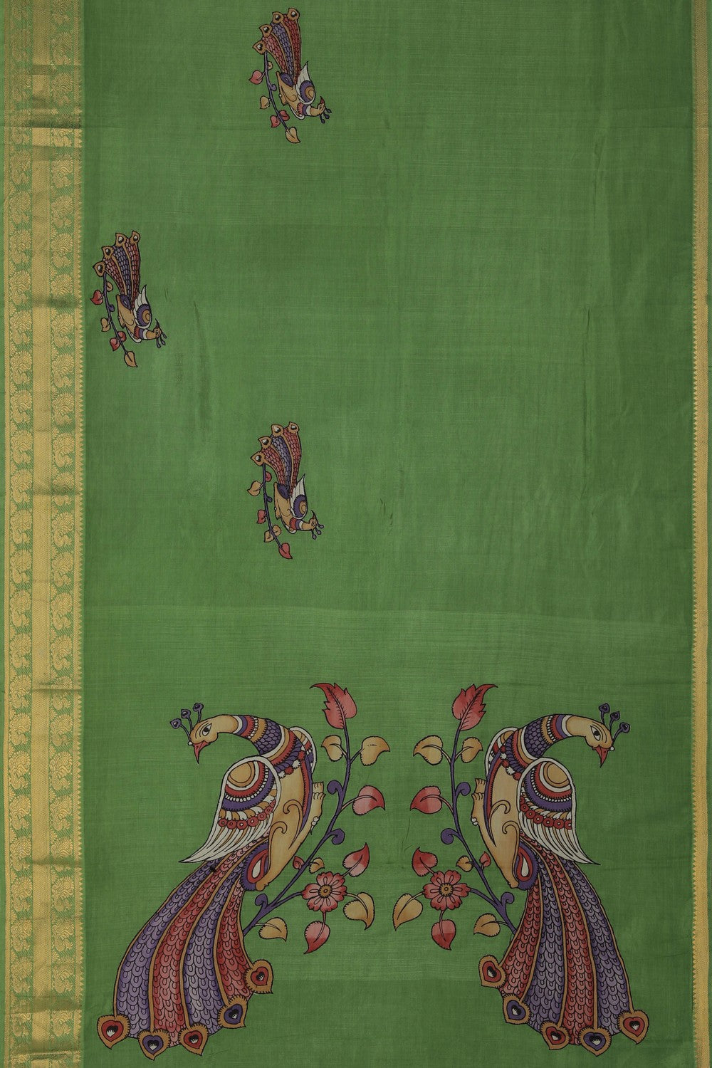 Image of An Appliqué Embroidery Saree