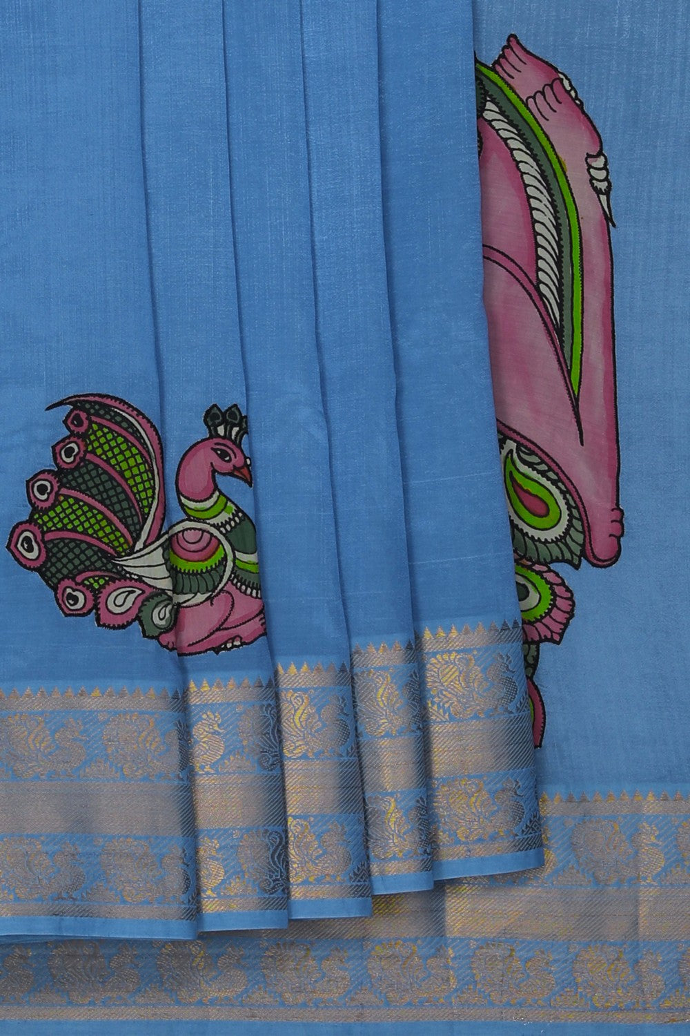 Image of An Appliqué Embroidery Saree