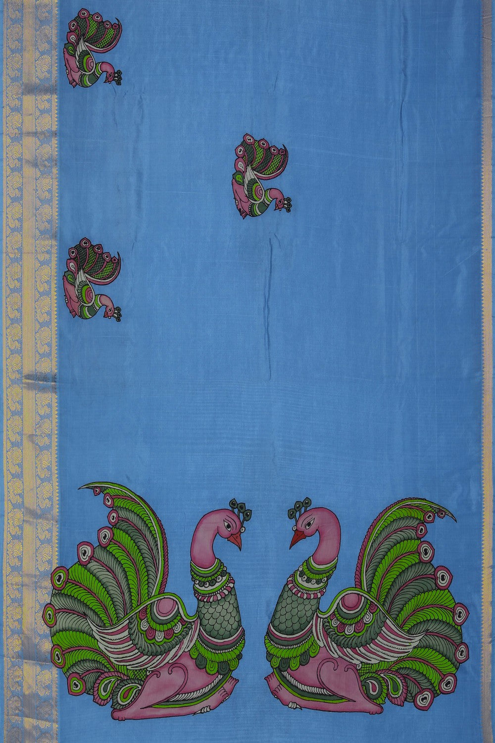 Image of An Appliqué Embroidery Saree