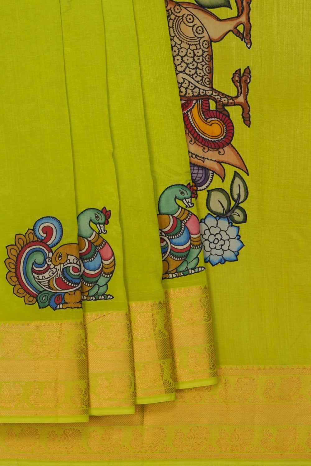 Image of An Appliqué Embroidery Saree
