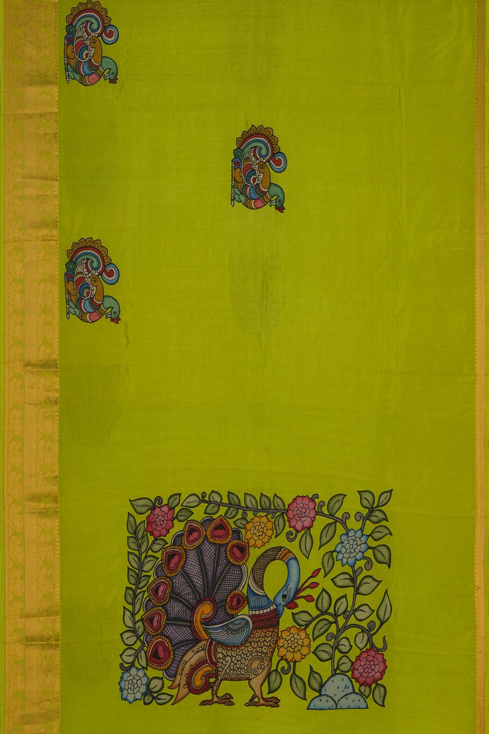 Image of An Appliqué Embroidery Saree