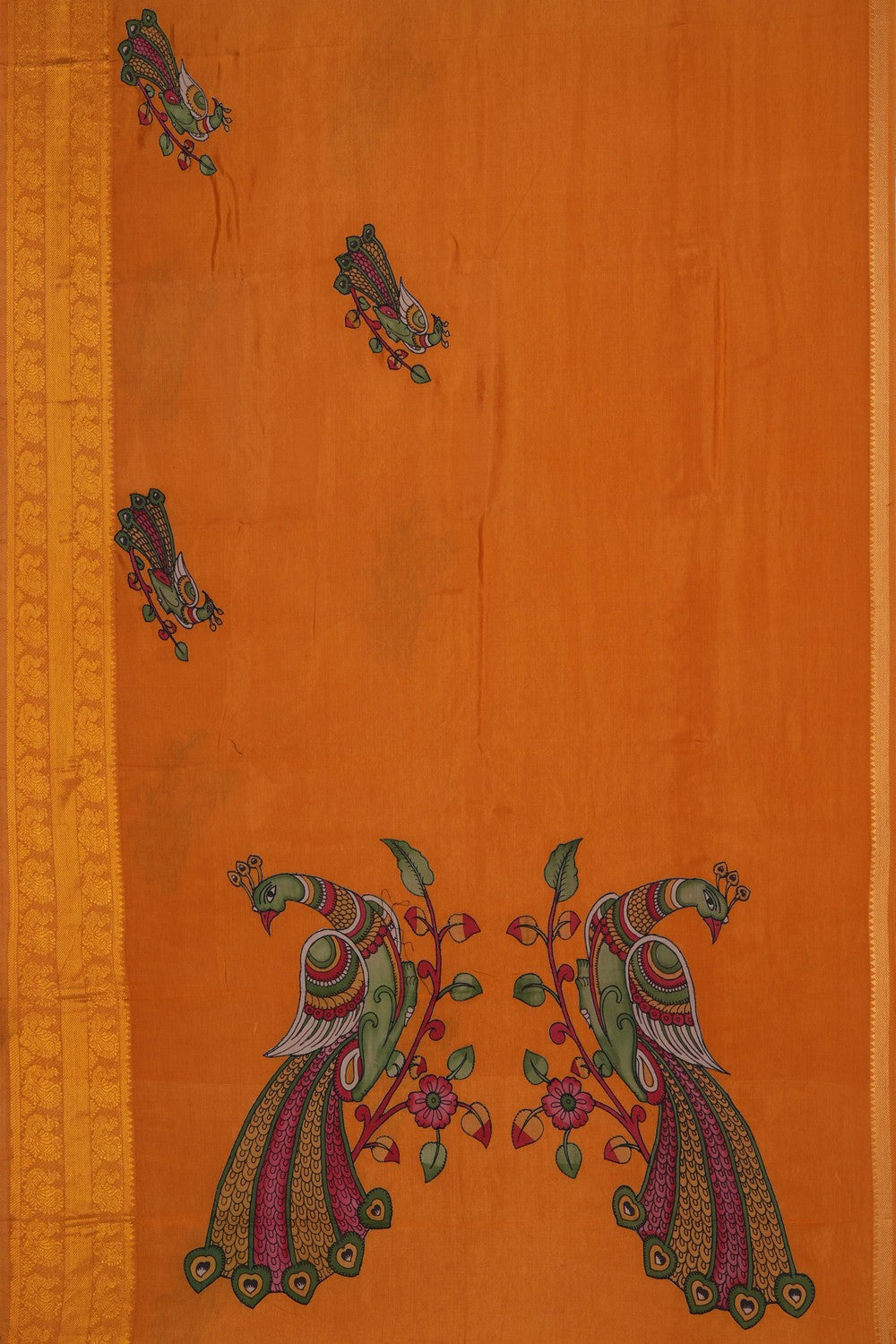 Image of An Appliqué Embroidery Saree
