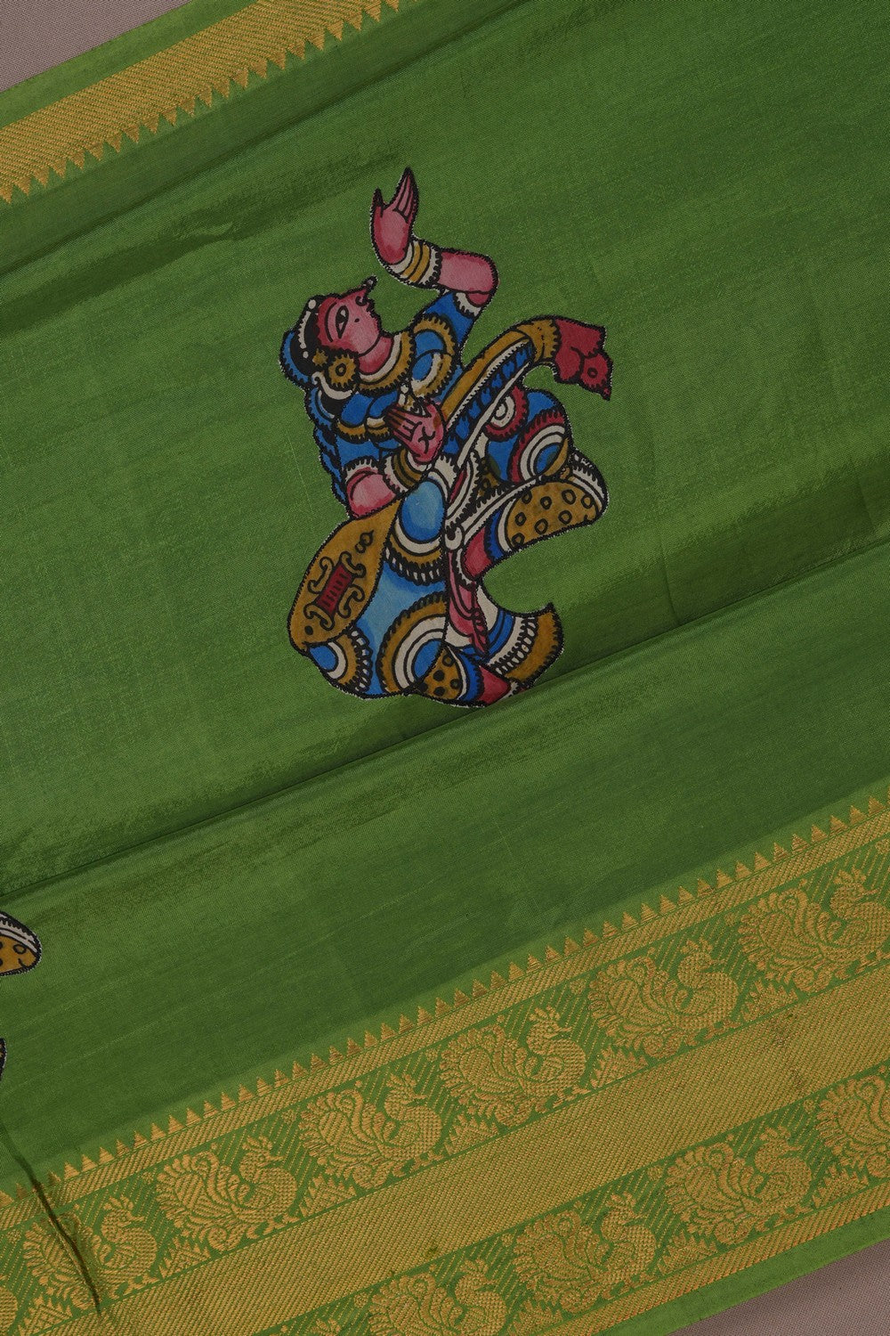 Image of An Appliqué Embroidery Saree