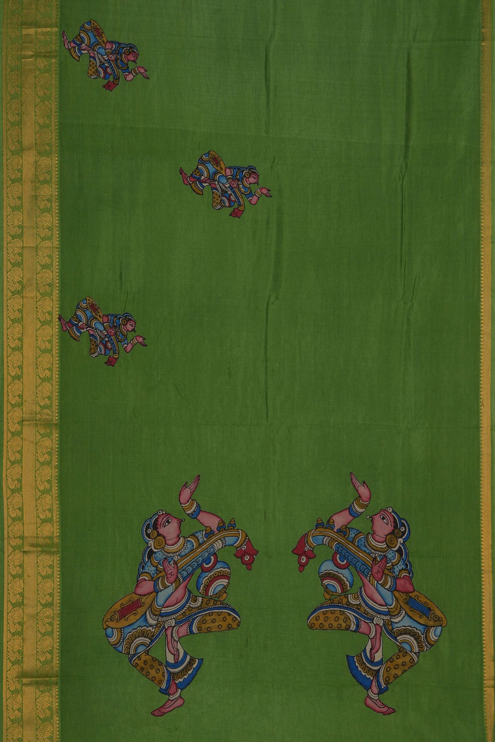 Image of An Appliqué Embroidery Saree