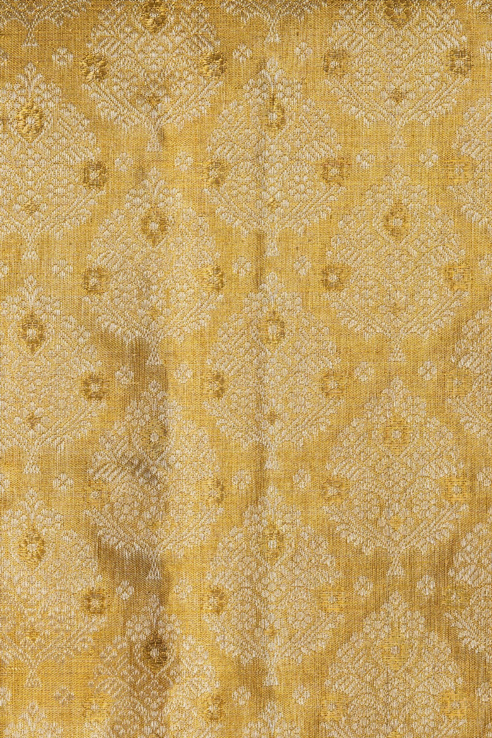 Image of Kanjivaram Silk Tissue Brocade Saree