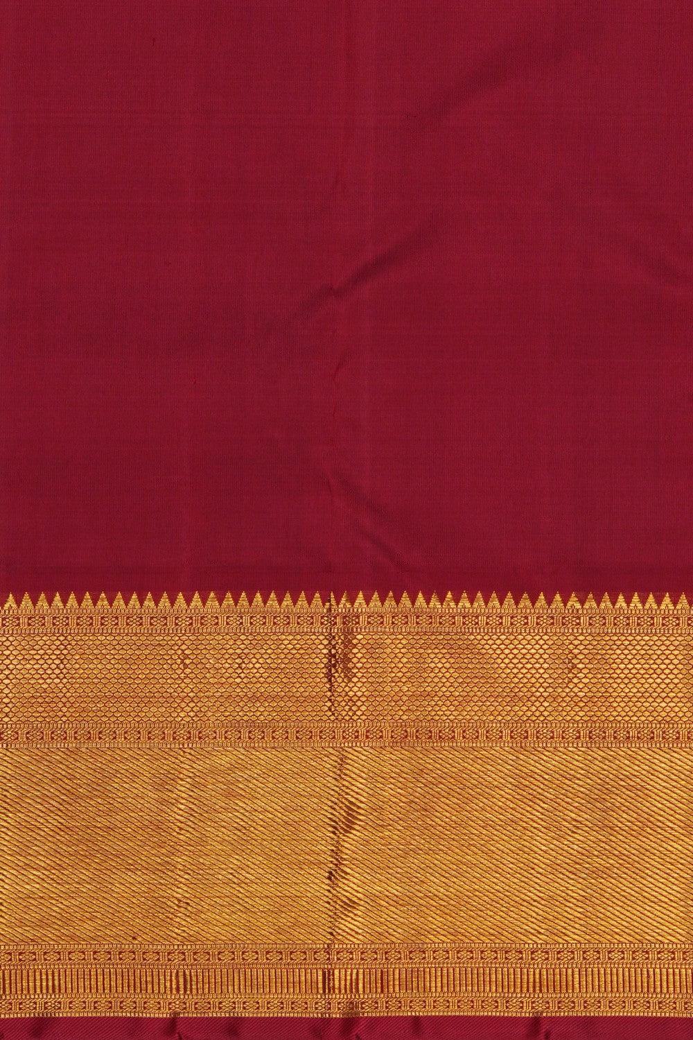 Image of Kanjivaram Silk Blue Saree