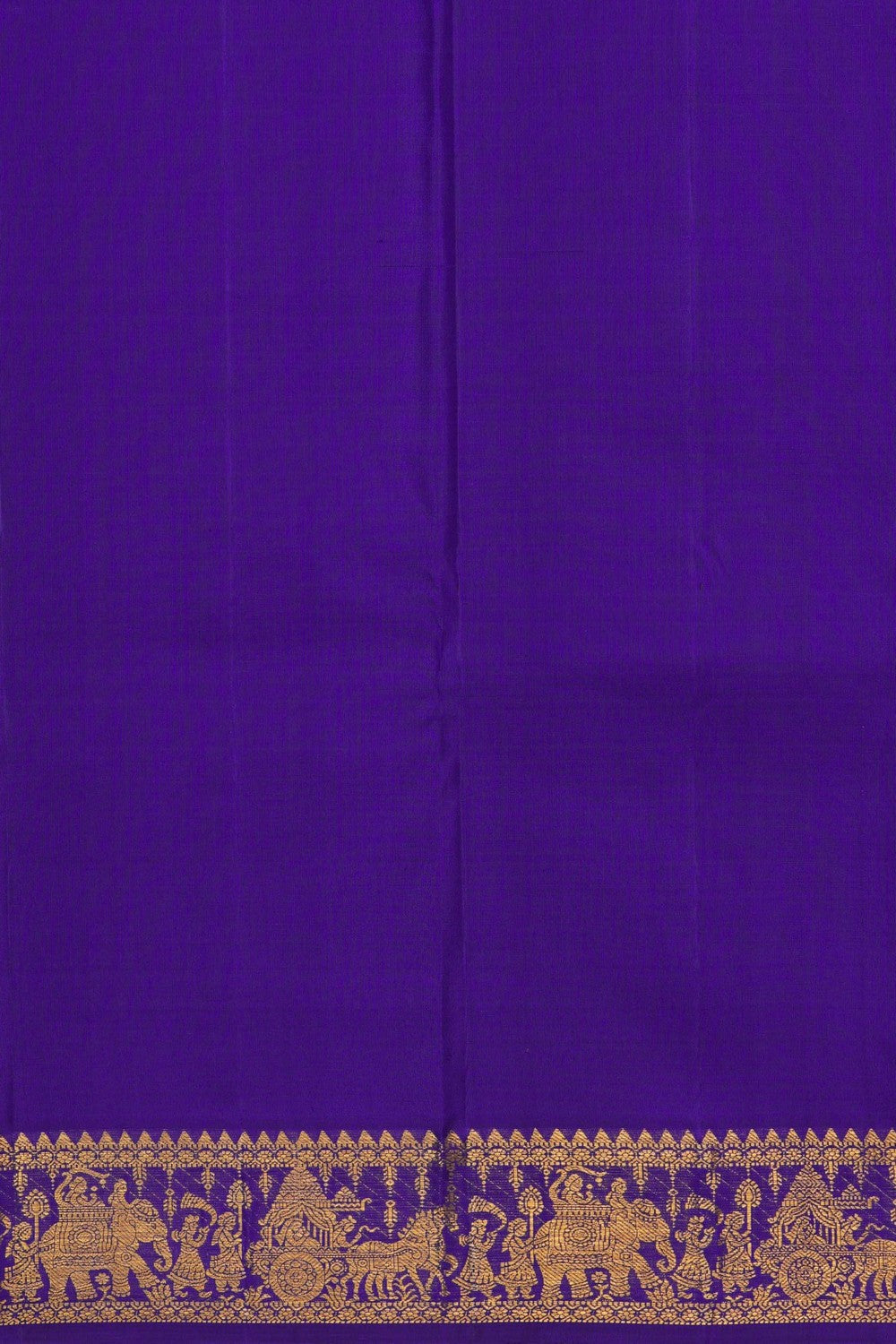 Image of Kanjivaram Silk Purple Saree