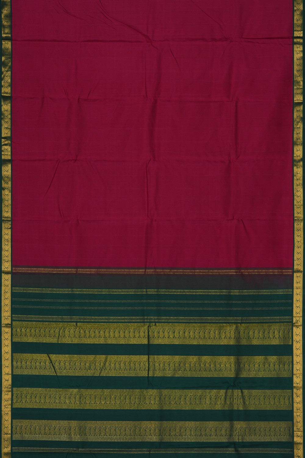 Image of Kanjivaram Silk Pink Saree