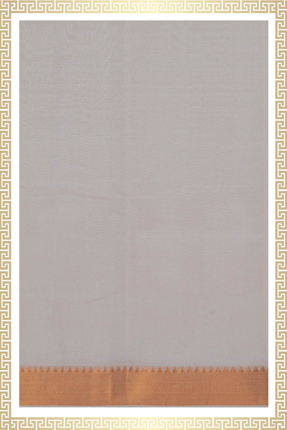 Image of Kanchi Silk Traditional Dhoti With Kanduva (8 X 4)