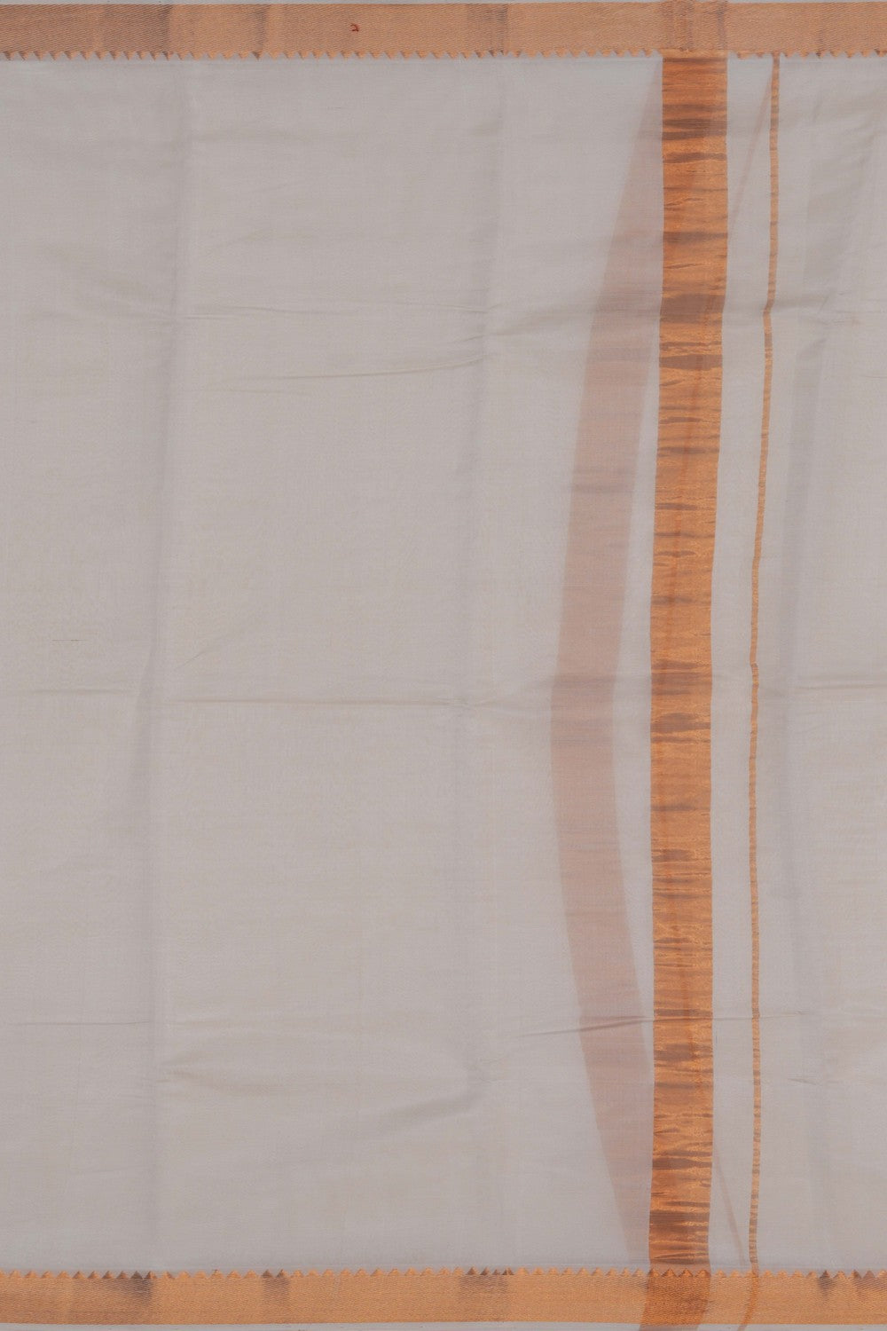 Image of Kanchi Silk Traditional Dhoti With Kanduva (8 X 4)