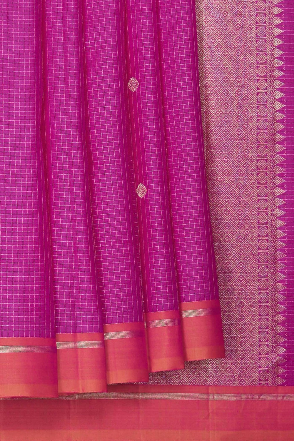 Image of Arani Silk Pink Saree
