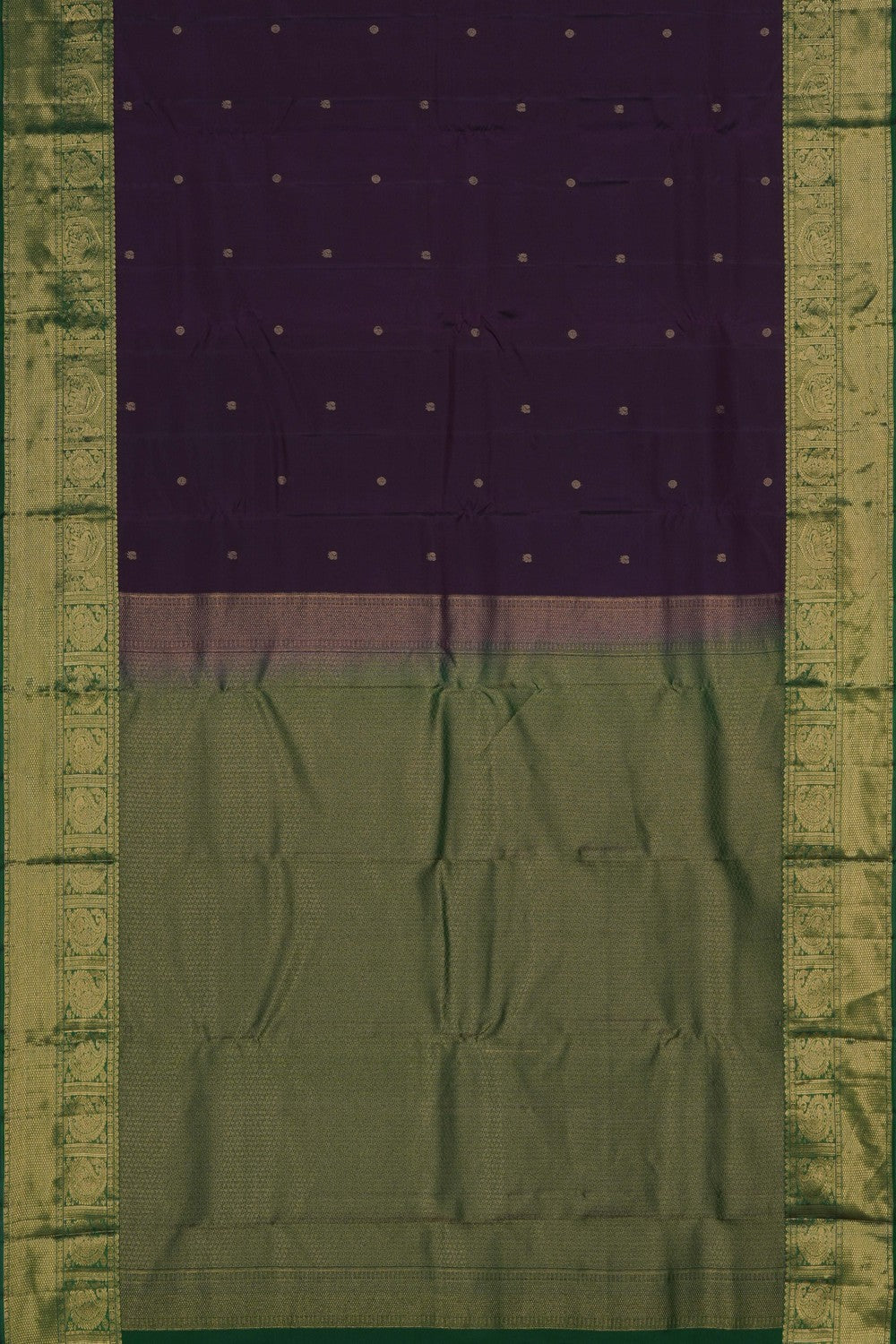 Image of South Silk Violet Saree