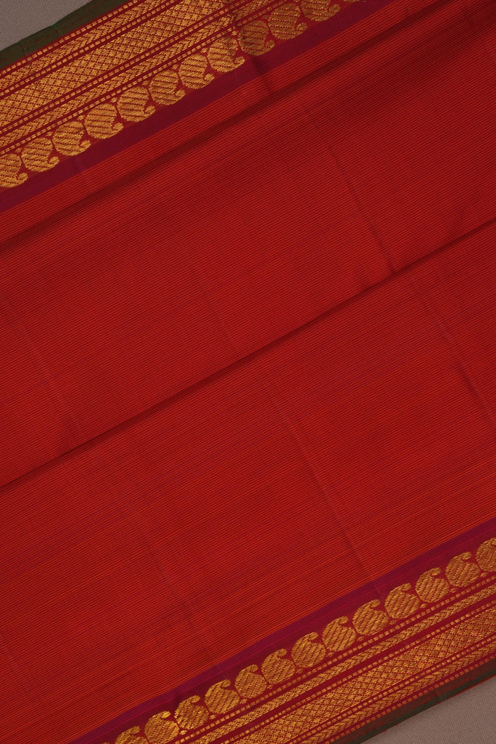 Image of Arani Silk Red Saree