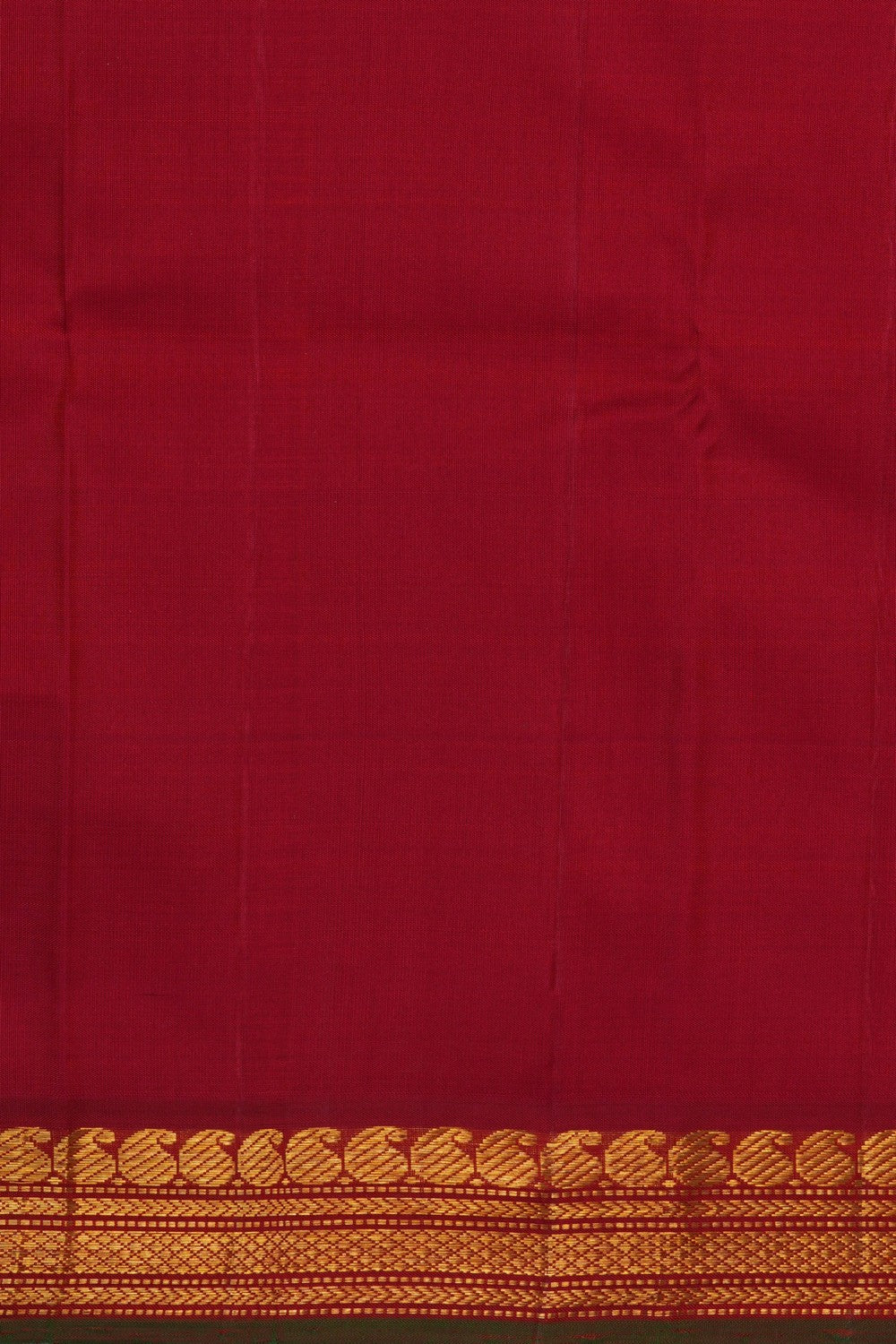 Image of Arani Silk Red Saree
