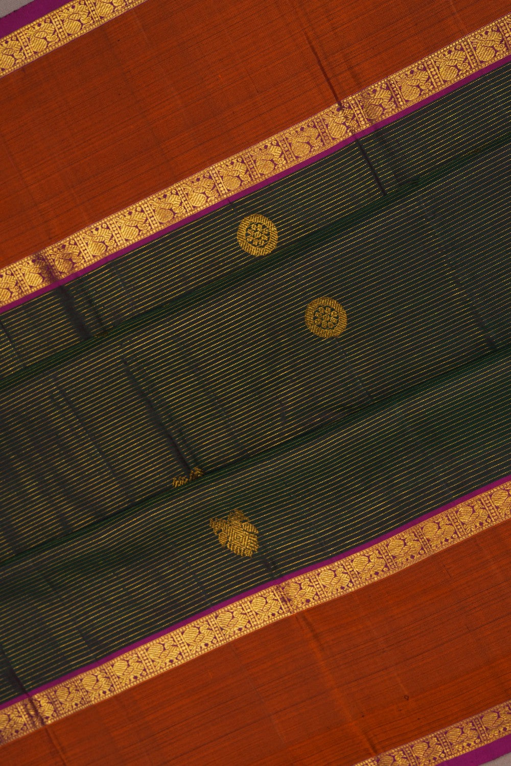 Image of Arani Silk Green Saree