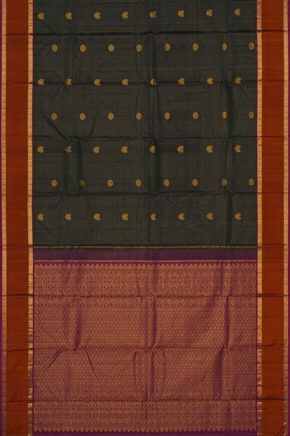 Image of Arani Silk Green Saree