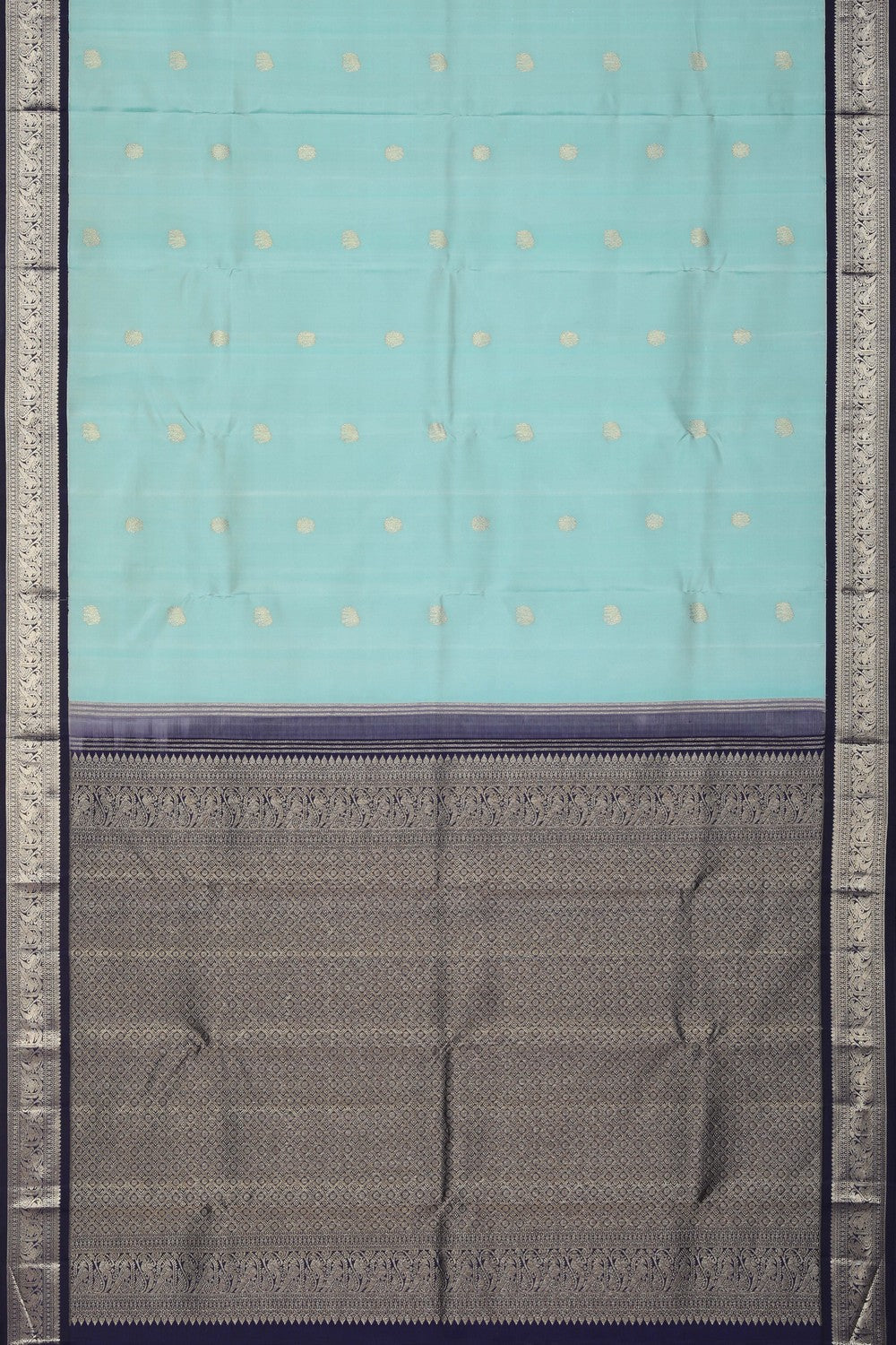 Image of Arani Silk Pastel Green Saree