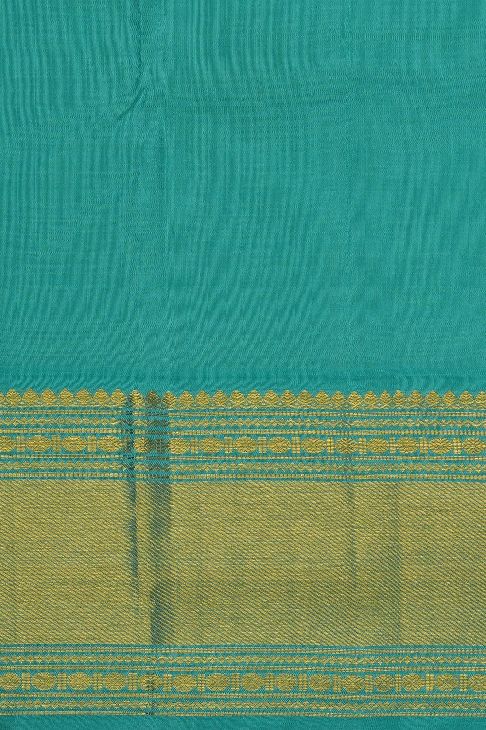 Image of Arani Silk Ivory Off-White Saree