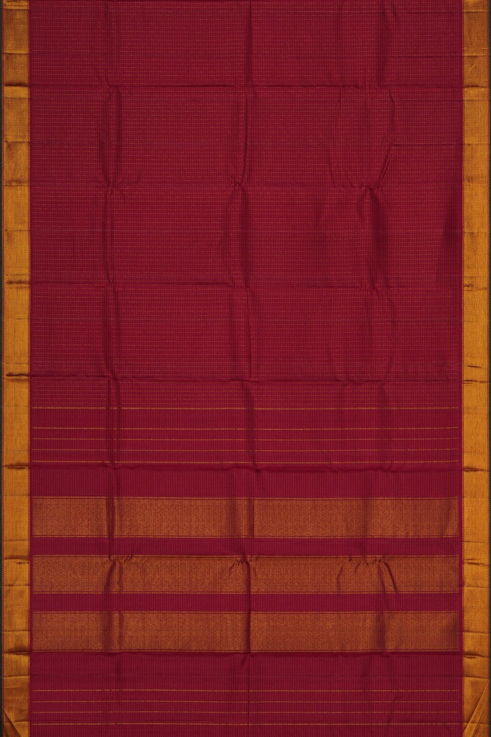 Image of Arani Silk Red Saree