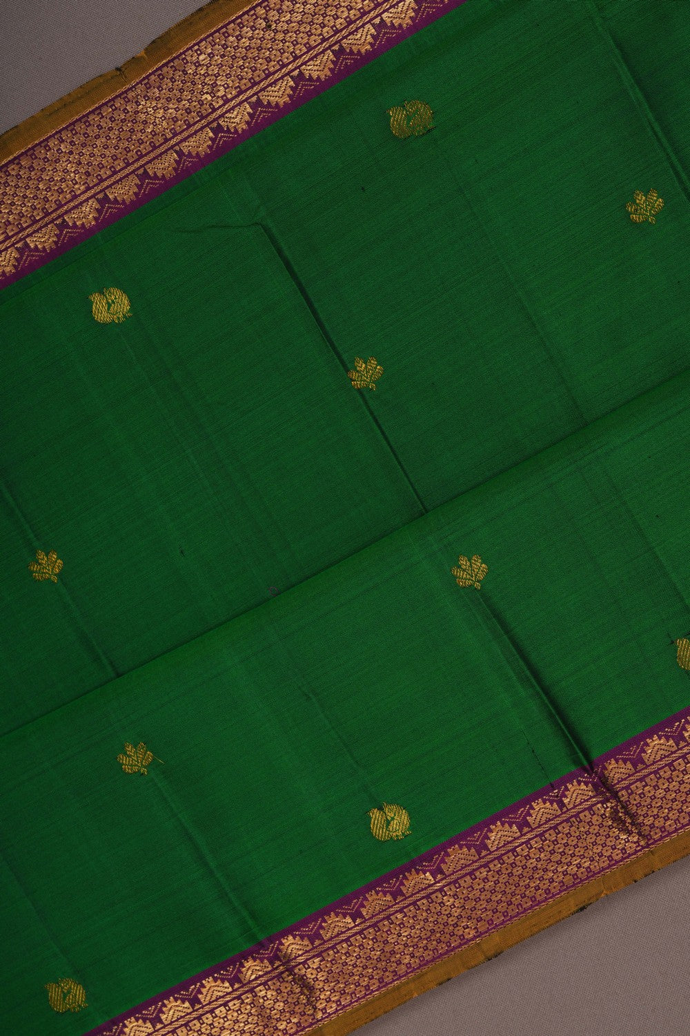 Image of Arani Silk Green Saree