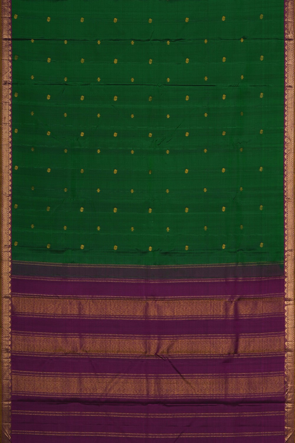 Image of Arani Silk Green Saree
