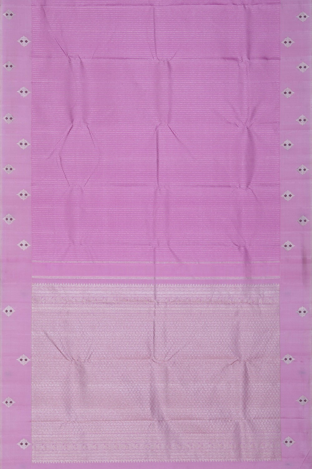 Image of Arani Silk Lotus Pink Saree