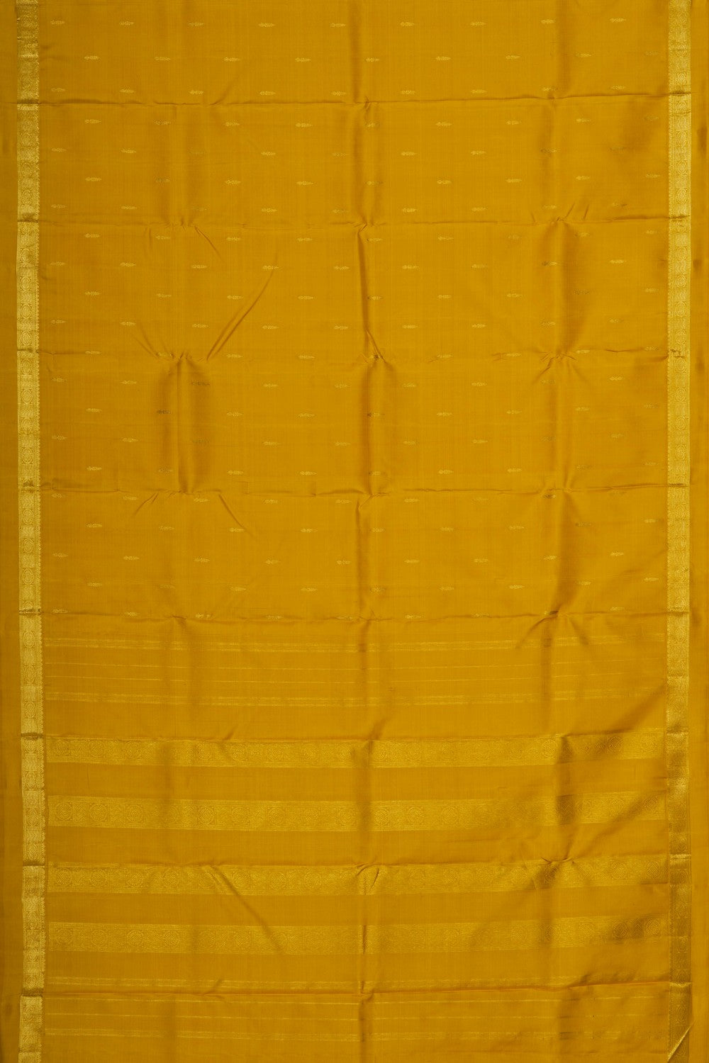 Image of Arani Silk Yellow Saree