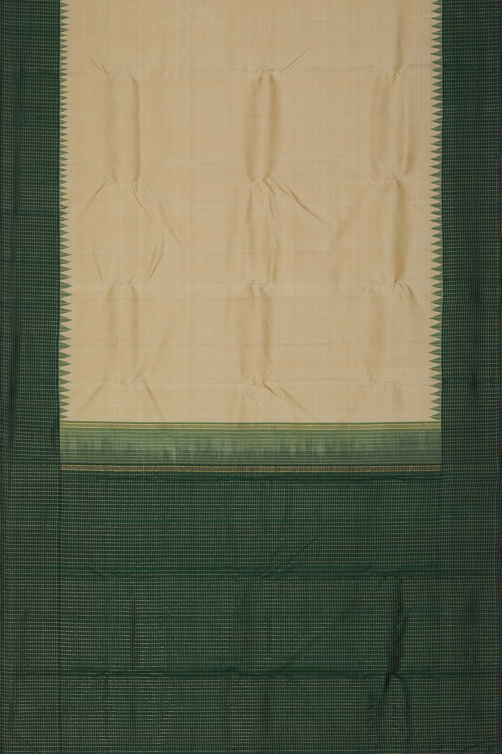 Image of Arani Silk Beige Saree