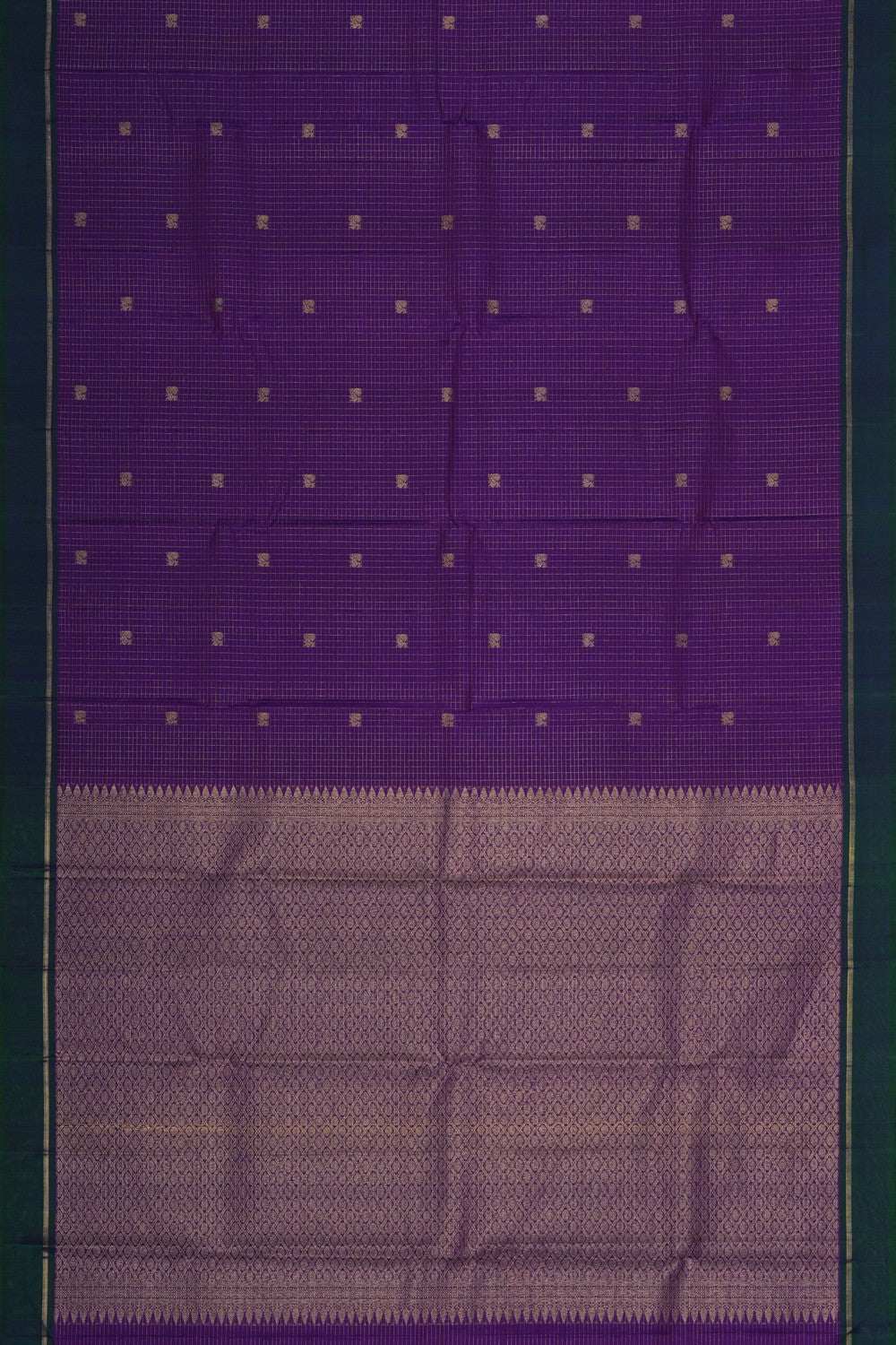Image of Arani Silk Purple Saree