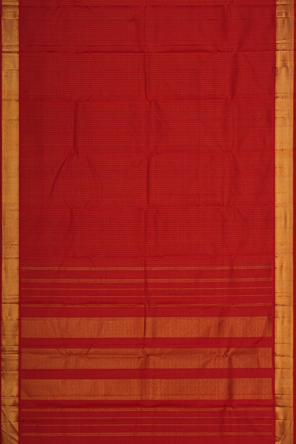Image of Arani Silk Red Saree