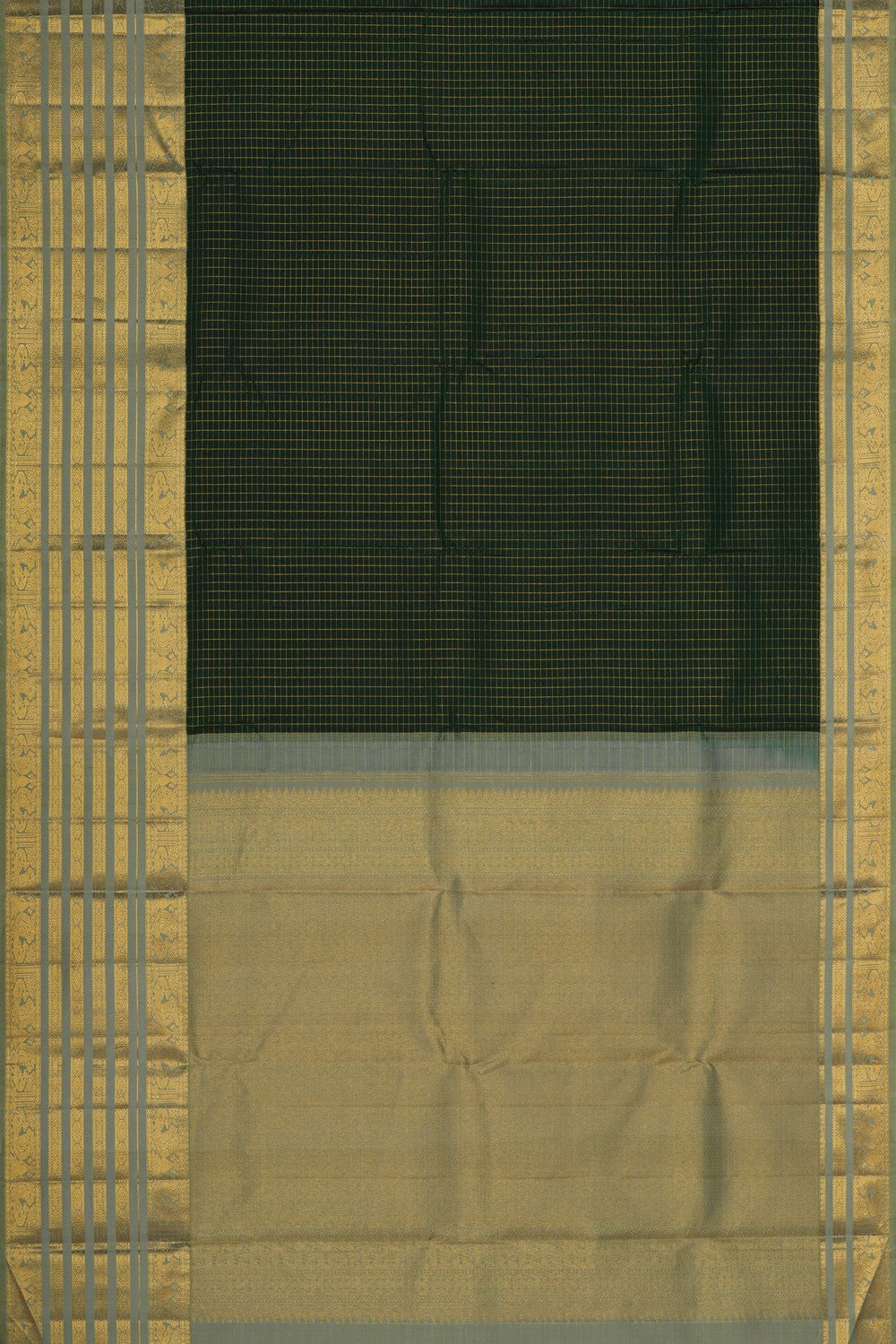 Image of Arani Silk Green Saree