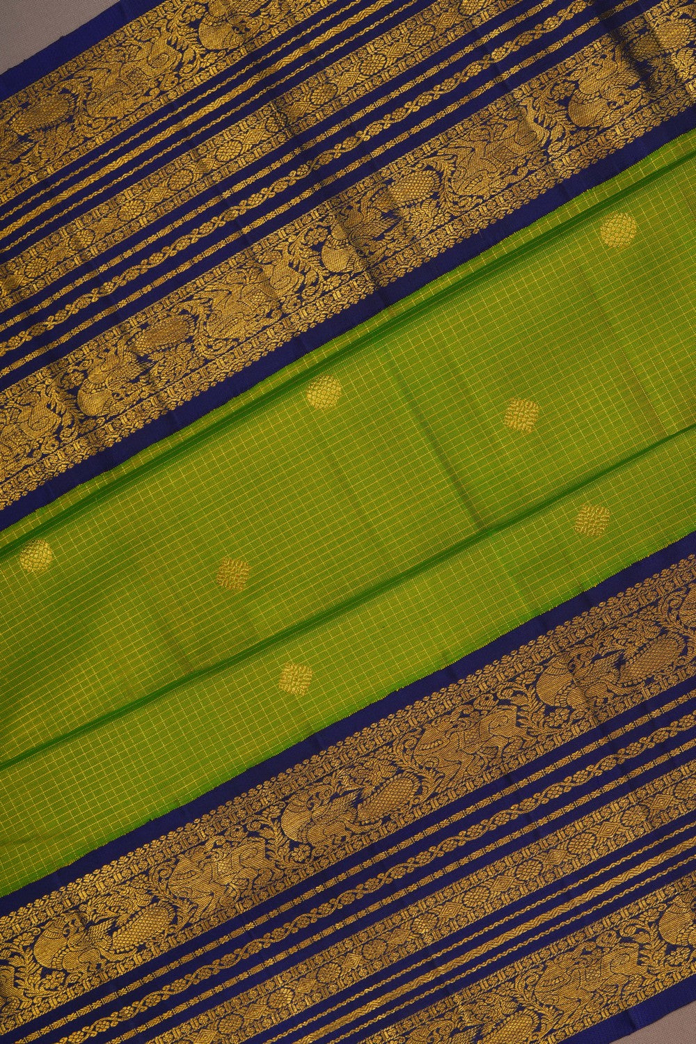 Image of Arani Silk Green Saree