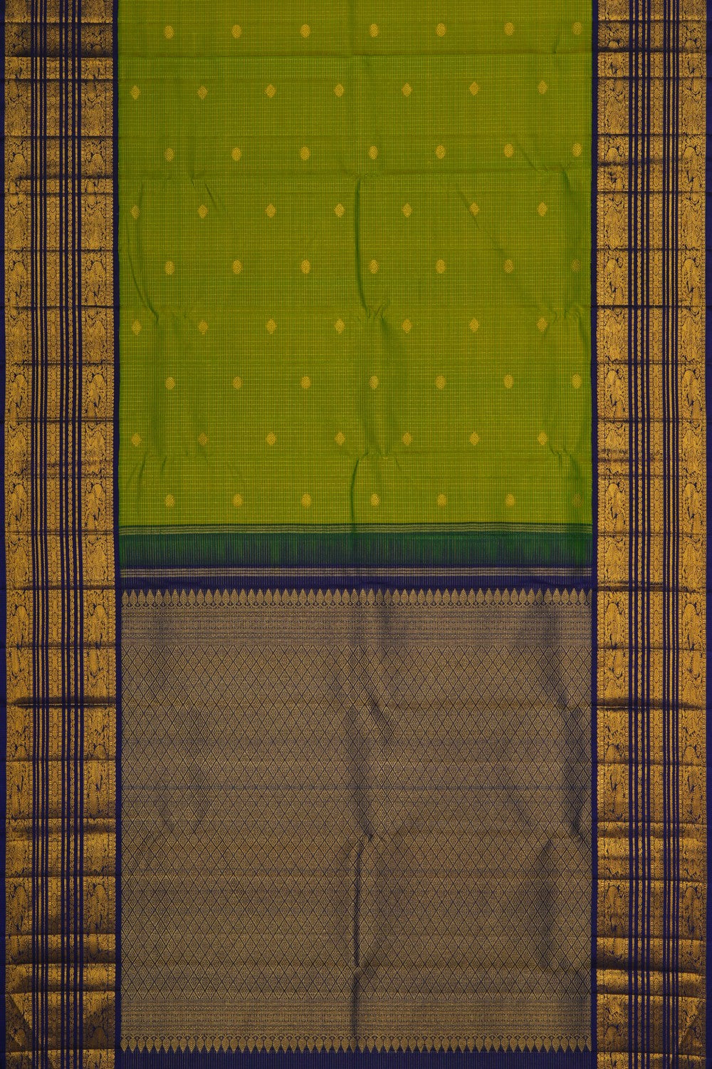 Image of Arani Silk Green Saree