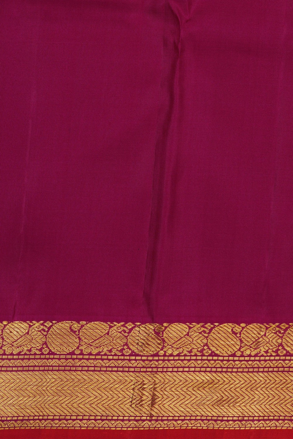 Image of Arani Silk Plum-Pink Saree