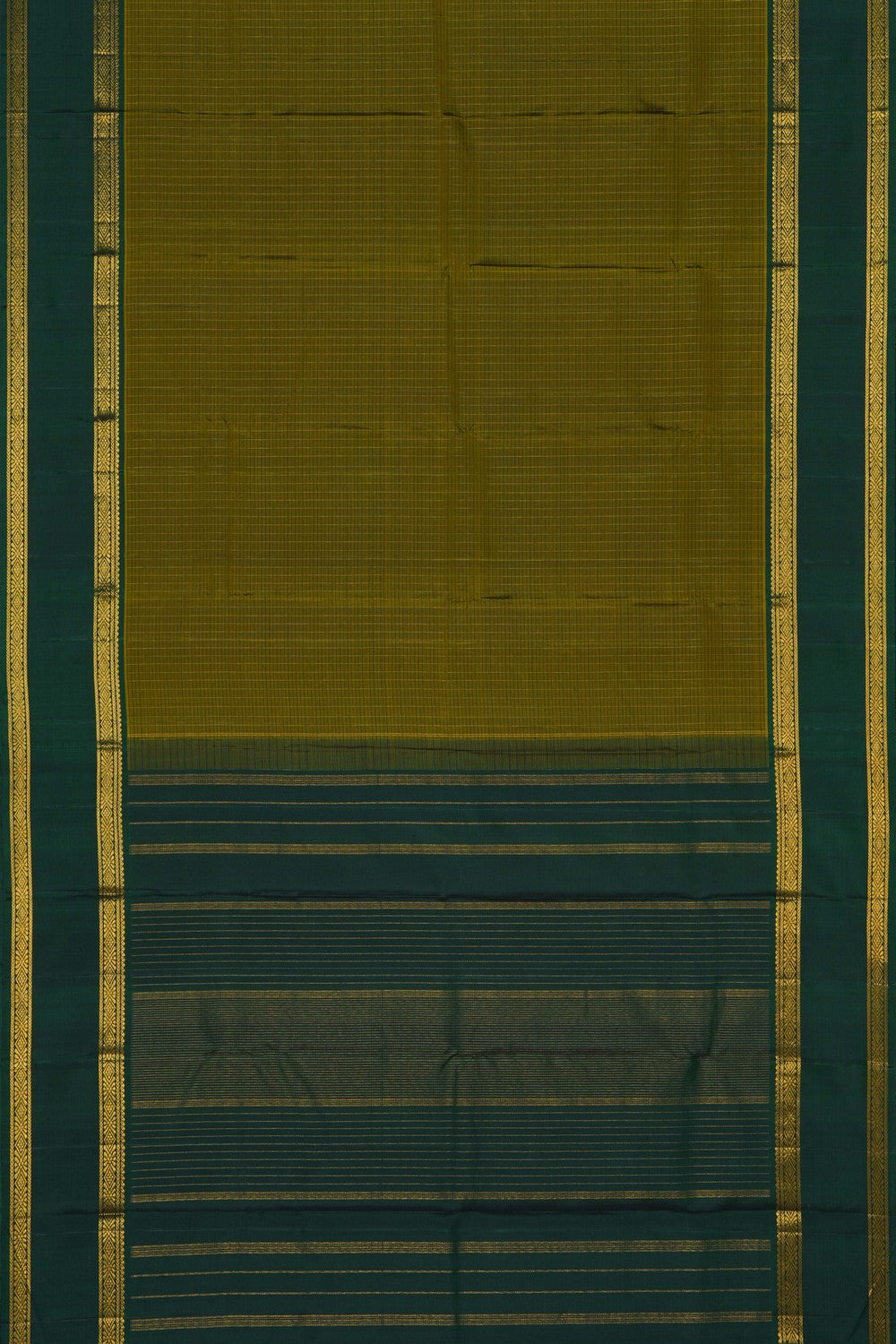Image of Arani Silk Green Saree