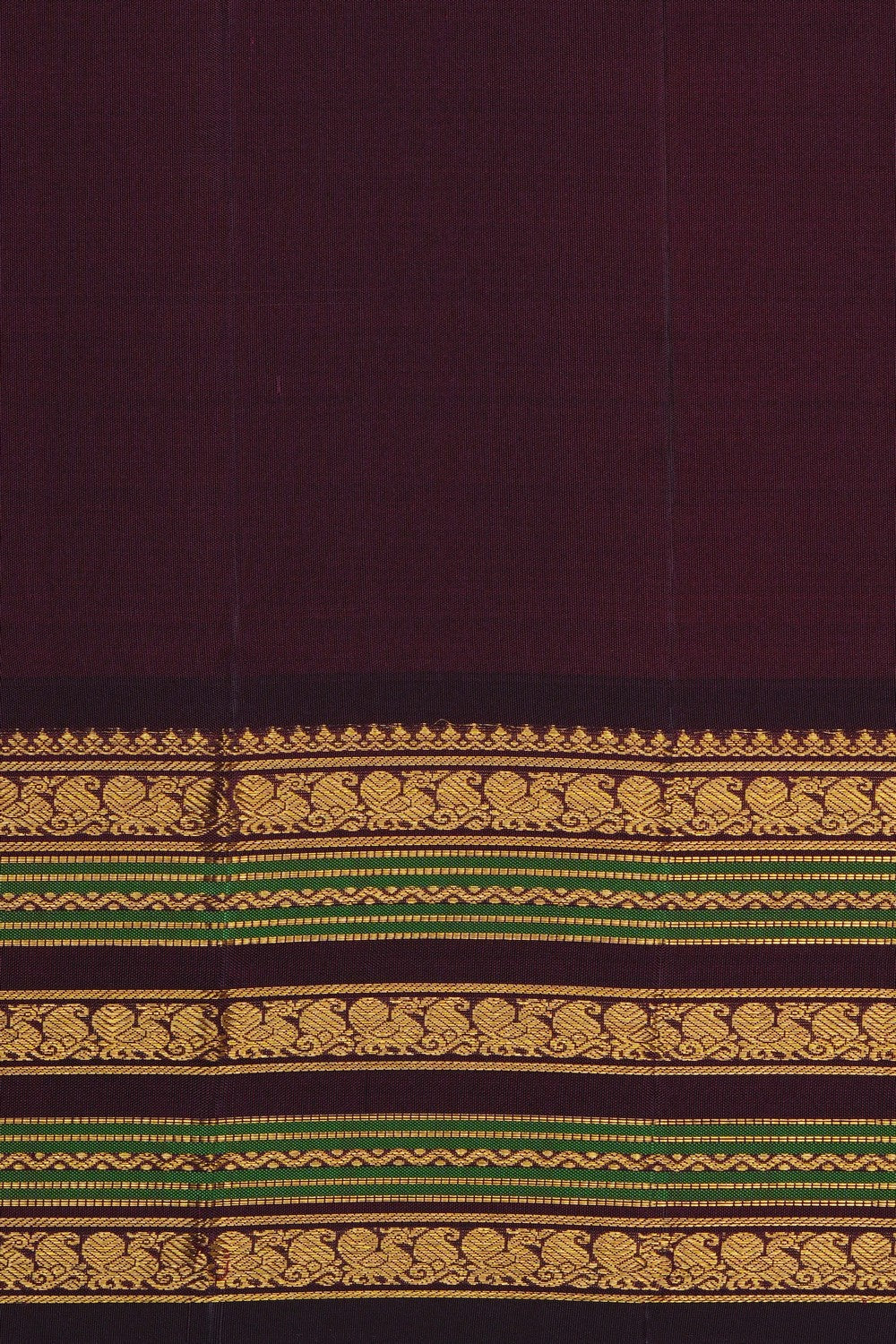 Image of Arani Silk Mustard Saree