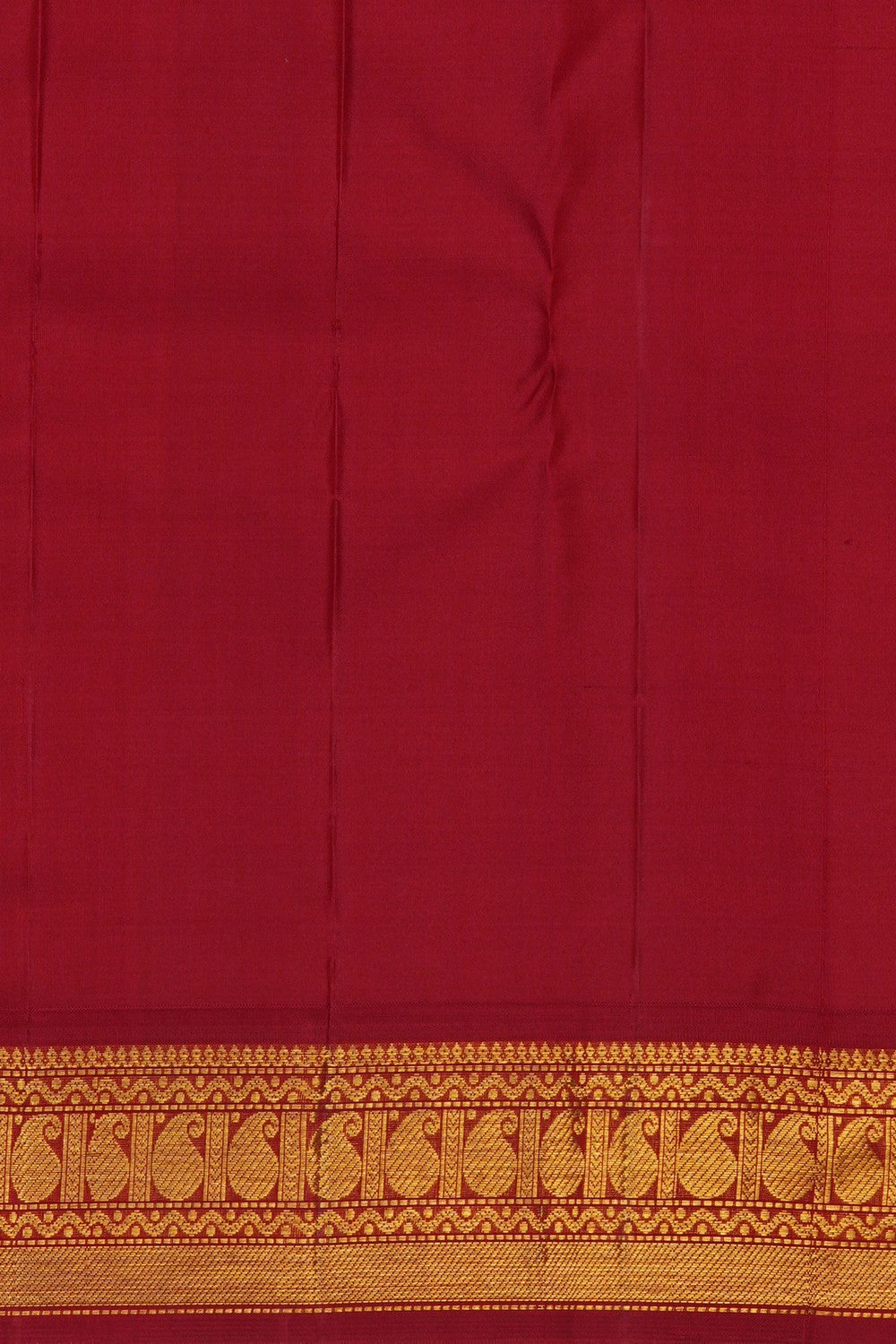 Image of Arani Silk Off-White Saree