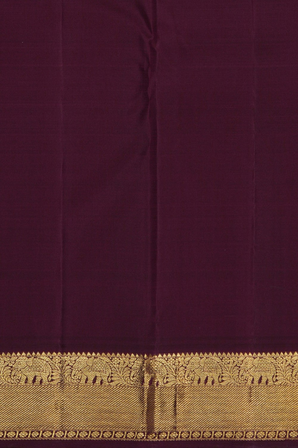 Image of Arani Silk Maroon Saree