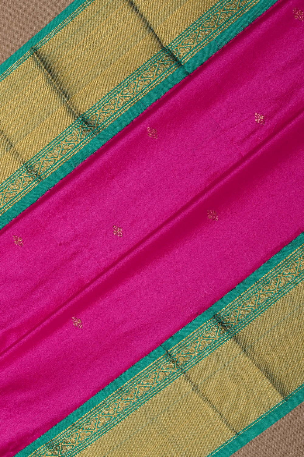 Image of Narayanpet Silk Pink Saree