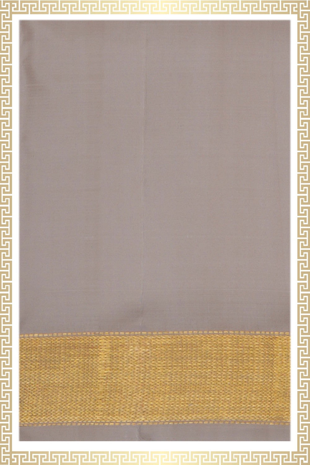 Image of Kanchi Silk Traditional Dhoti With Kanduva (8 X 4)