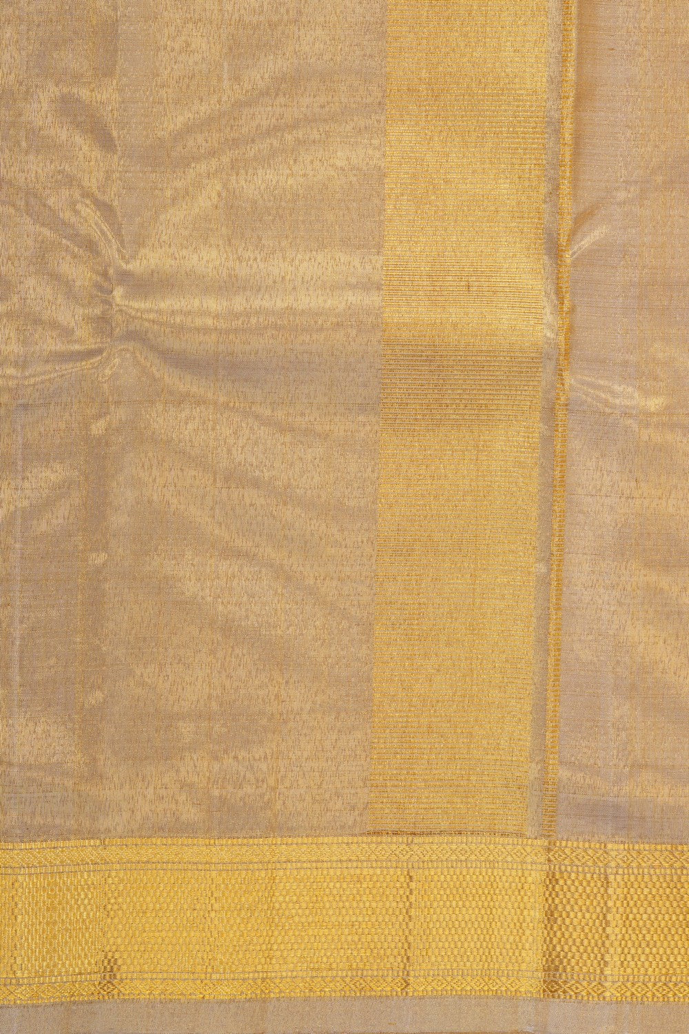 Image of Kanchi Tissue Silk Traditional Dhoti With Kanduva (8 X 4)