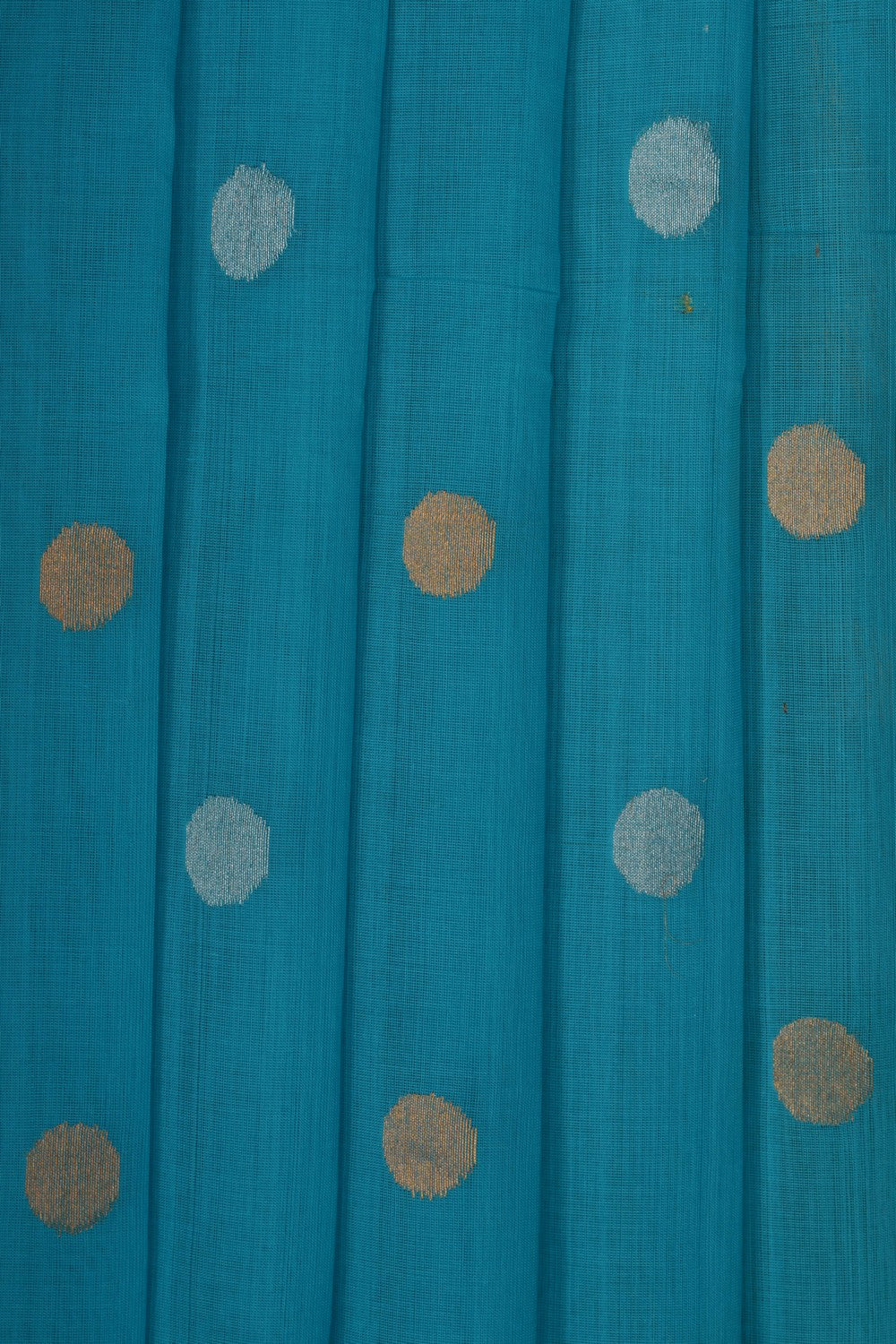 Image of Ponduru Cotton Blue Saree